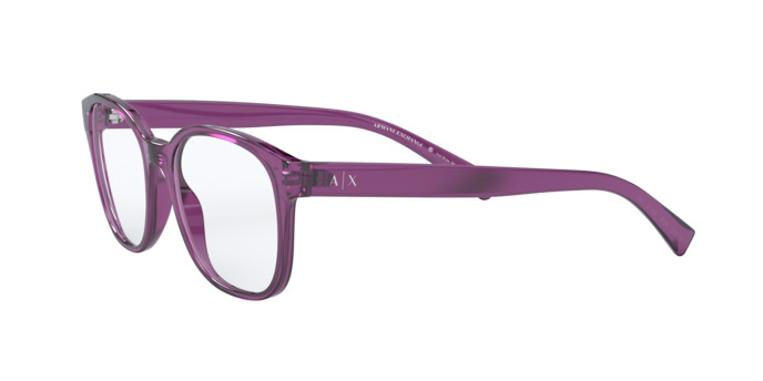 Armani exchange outlet purple glasses