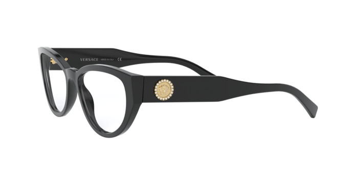 Versace eyeglasses ve3280b gb1 black 2024 51 mm